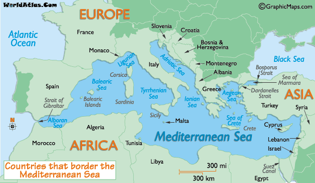 Aegean Sea, Map, Location, & Description