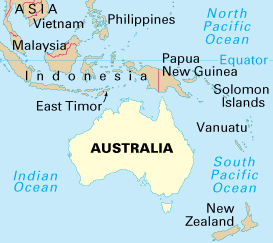 Continent is the world australia smallest. Solomon eastward.