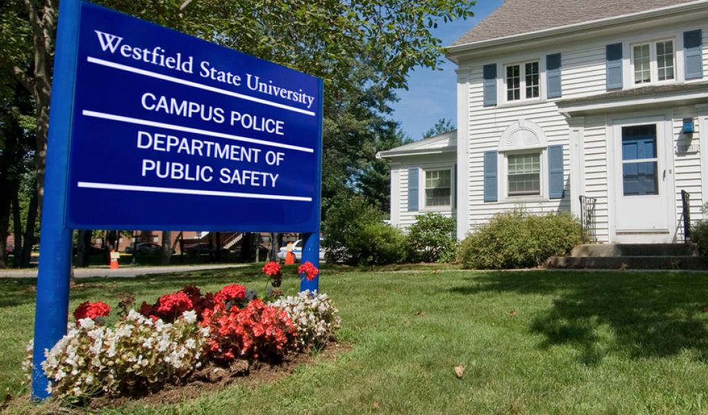 Exterior view of the Public Safety building